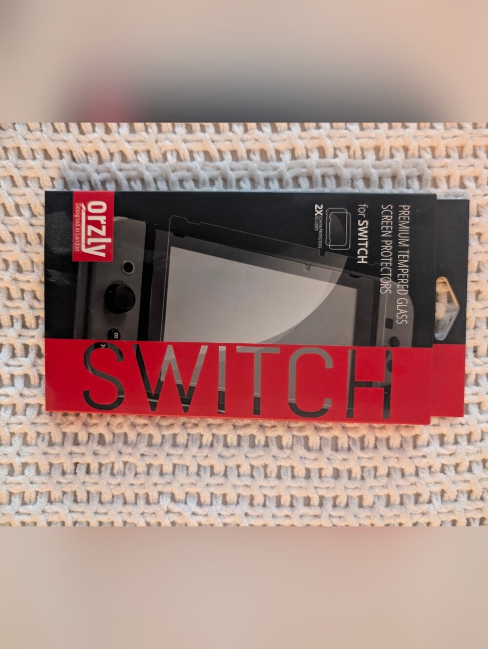 Nintendo Switch Console with Orange and Black Joy-Con (+ Extra Screen Protector) - Picture 6 of 7